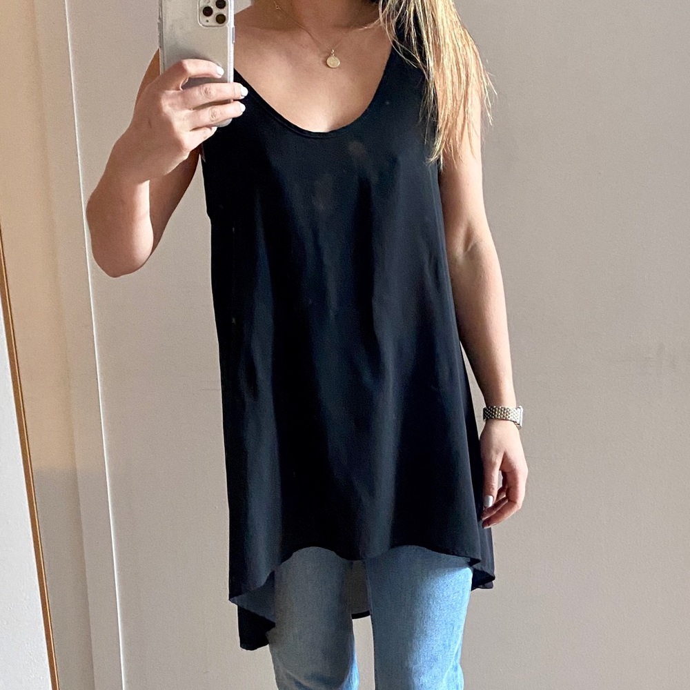 XS Nordstrom Black Tunic